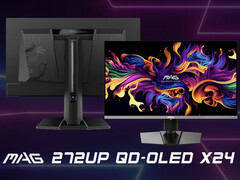 MAG 272UP X24 是 MPG 272URX 的缩减版。(图片来源：微星）