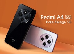 红米 A4 5G 配备了高通 Snapdragon 4s Gen 2 处理器(图片来源:Redmi)