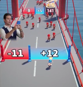 相关广告剧照。(图片来源:TikTok)