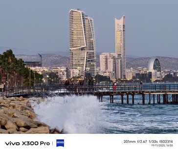 Vivo X300 Pro 200 毫米，不带远摄变焦功能。