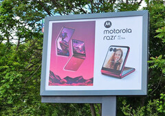 摩托罗拉已经在索非亚为Razr 40 Ultra做广告。(图片来源: @nixanbal)