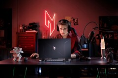 宏碁Nitro 17游戏笔记本已在2023年CES上发布（图片来自宏碁）。