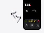 Apple AirPods Pro 3 与 iPhone 相连的图片
