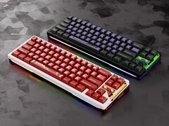 新款 Chilkey Slice68 HE 将有宇宙紫和速度红两种颜色。(图片来源：Chilkey）