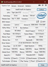 联想ThinkPad L14 G2 - GPUz