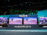 ULED X 电视亮相 2024 年 CES。(来源：海信）