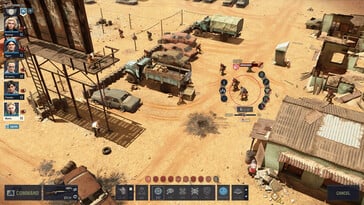 图为:《Jagged Alliance 3》的游戏截图。