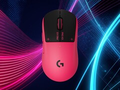 罗技 G Pro X3 Superstrike 游戏鼠标顶视图图示