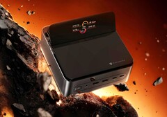 Machenike 最新款迷你 PC 配备酷睿 i9 处理器和可折叠状态显示屏（图片来源：Machenike）