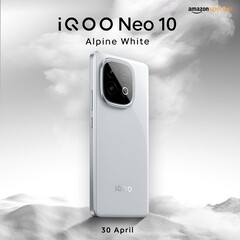 阿尔卑斯白配色的 iQoo Neo 10