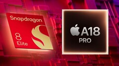 Snapdragon 8 Elite vs A18 Pro vs Dimensity 9400：Apple 在效率方面领先，高通公司在多核性能方面领先。(图片来源：高通公司，Apple)