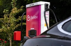 英国的 Believ 品牌公共充电器（图片来源：Believ）