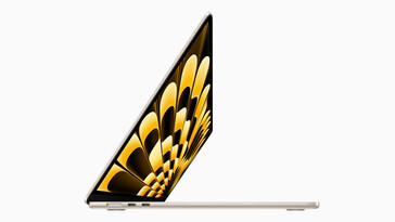 Apple MacBook Air 15英寸。(图片来源： )Apple
