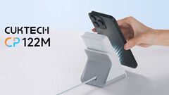 Cuktech CP122M 可连接到外置支架，将其变为普通的有线无线充电器（图片来源：Cuktech - 已编辑）。