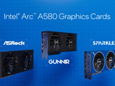 英特尔 Arc A580 现已上市（图片来自英特尔）