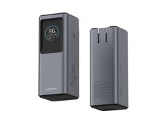 联想混合型二合一移动电源可为设备充电,最高功率可达 140W。