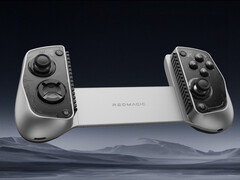 RedMagic Shadow Blade Gamepad 3 可安装智能手机和小型平板电脑。(图片来源：RedMagic）