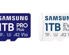 三星 PRO Plus 和 EVO Plus microSD 卡现已推出 1TB 容量。(图片来源：三星）