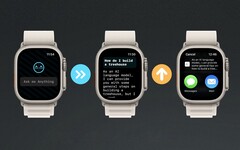现在可以在Apple Watch上使用ChatGPT。(图片来源：Hidde van der Ploeg)