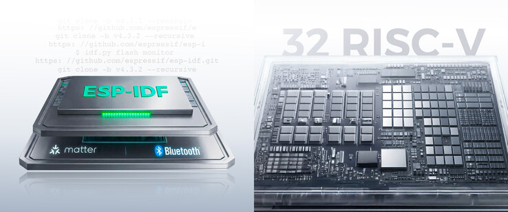 ESP32-H21采用32位RISC-V内核，支持Thread、Matter、ZigBee和蓝牙LE连接，通过Espressif的ESP-IDF进行开发。  