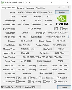 gpu-zGeForce rtx 3060