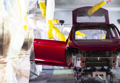 特斯拉 Model 3 的中期改款车型目前正在进行试生产，同时正在进行道路测试。(图片来源：特斯拉）