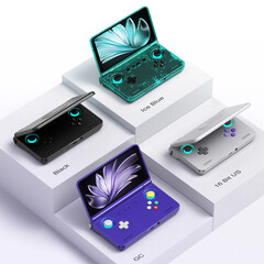 Pocket Flip 2 Dimensity 版保留了与原 Snapdragon 版相同的设计。(图片来源：Retroid）