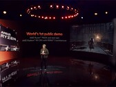 AMD在Ryzen 7000系列发布会上展示了其即将推出的一款显卡（图片来自AMD）