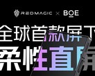 RedMagic与京东方合作推出的8 Pro屏幕。(来源：RedMagic)