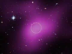 显示云-9位置的哈勃图像（图片来源：若干--见资料来源）