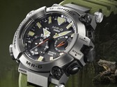 卡西欧推出顶级 MR-G Frogman MRG-BF1000RG 潜水员手表，采用歌利亚青蛙图案。(图片来源：卡西欧）