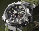 卡西欧推出顶级 MR-G Frogman MRG-BF1000RG 潜水员手表，采用歌利亚青蛙图案。(图片来源：卡西欧）