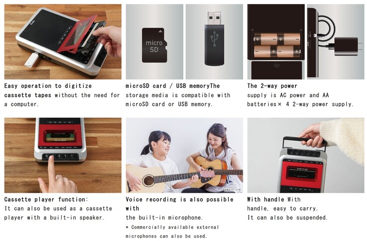 Kenko Tokina KR-019CR 的操作方式很像经典的便携式磁带播放器，它支持 USB-C 电源并具有 MP3 导出功能。(图片来源：Kenko Tokina）