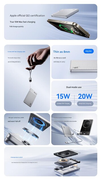5,000 mAh 机型的主要亮点（图片来源：RedMagic - 机器翻译）