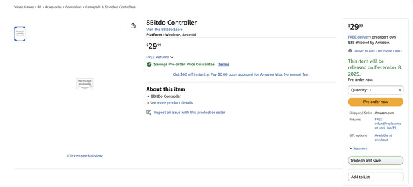 (图片来源：亚马逊）
