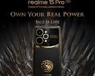 Realme 15 Pro 权力的游戏限量版现已在印度发售。(图片来源：Realme）
