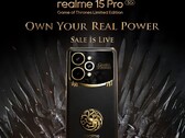 Realme 15 Pro 权力的游戏限量版现已在印度发售。(图片来源：Realme）