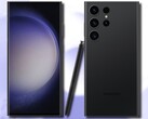 三星Galaxy S23 Ultra预计将有256GB、512GB和1TB存储选项。(图片来源：@evleaks &amp; Unsplash - 已编辑)