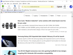 SeaMonkey 2.53.22 显示 Notebookcheck 主页(图片来源:屏幕截图 - Notebookcheck)