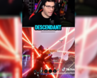 The First Descendant 据称由人工智能生成的 TikTok 广告截图（图片来源：TheFirstDescendant Reddit）