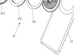 华为新专利片段。(图片来源：数字聊天站通过微博发布）