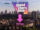 GTA 6 文件大小横幅，显示下载图标