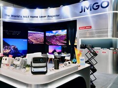 JMGO 在 IFA 2025 上的展台。(图片来源:JMGO via PR Newswire)