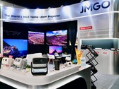 JMGO 在 IFA 2025 上的展台。(图片来源：JMGO via PR Newswire）