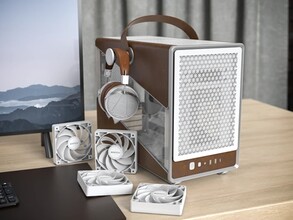 带风扇的 Montech Heritage Pro 机箱（图片来源：Montech）