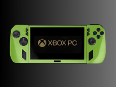 带有 Xbox PC 徽标的全新 Xbox 掌上电脑（图片来源：Microsoft Gaming）