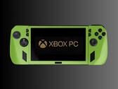 带有 Xbox PC 徽标的全新 Xbox 掌上电脑（图片来源：Microsoft Gaming）