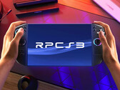 RPCS3 可以运行比以往更多的 PS3 游戏。如图所示： Legion 顶部带有 RPCS3 徽标的 Go 2。