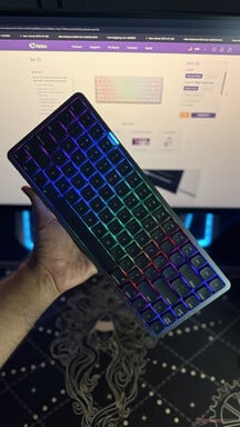 Akko Air 01 的 RGB 灯效