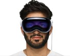 Apple Vision Pro EyeSight 功能可在耳机正面显示用户的眼睛。(图片来源： )Apple